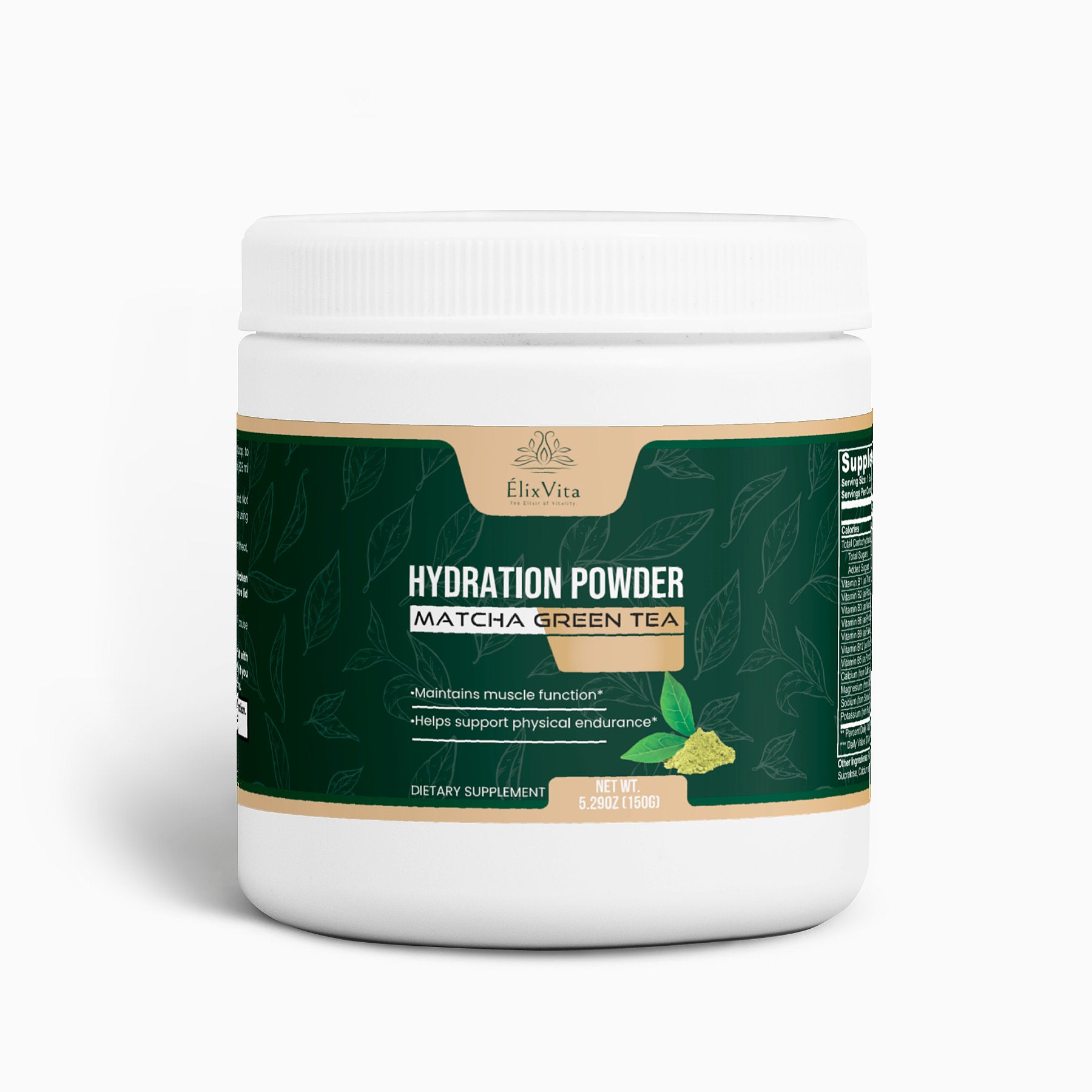 Hydration Powder (Matcha Green Tea)
