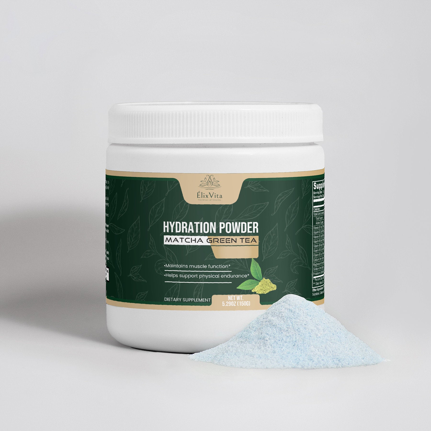 Hydration Powder (Matcha Green Tea)